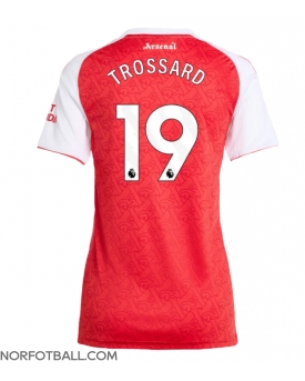 Billige Fotballdrakt Arsenal Leandro Trossard #19 Replika Hjemmedrakt Dame 2025-26 Kortermet